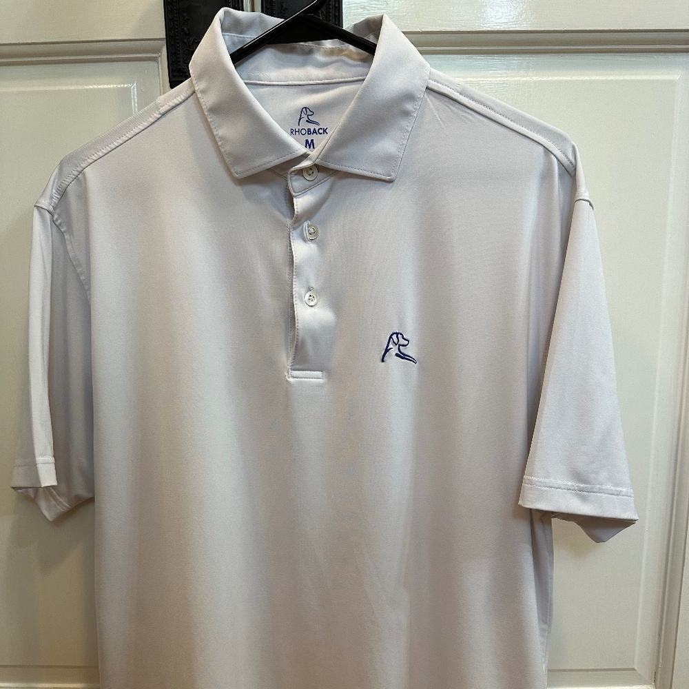 Rhoback Mens Golf Performance Shirt Size M
